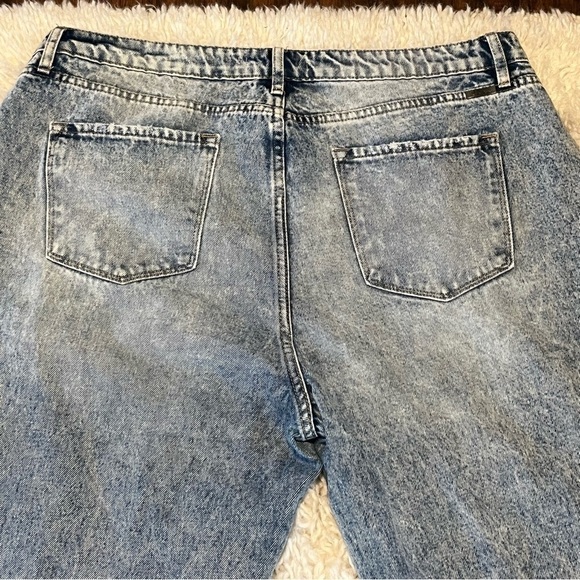 KanCan Jeans Womens Plus 16w Ripped Destroyed Frayed Hem Ankle Skinny Stretch - Picture 8 of 9